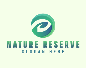 Nature Leaf Eco  logo design