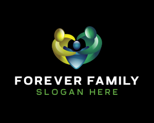 Heart Family Foundation logo design
