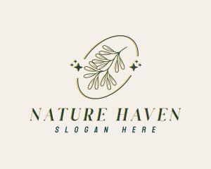 Natural Leaf Wellness logo design