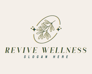 Natural Leaf Wellness logo design