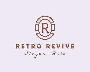 Retro Business Capsule  logo design