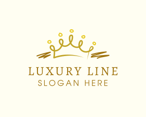 Luxury Crown Jewelry logo design