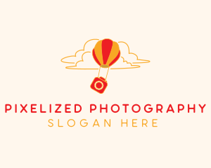 Hot Air Balloon Camera  logo design