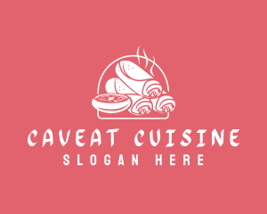 Spring Rolls Cuisine logo design