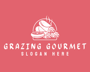 Spring Rolls Cuisine logo design