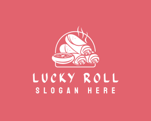 Spring Rolls Cuisine logo design