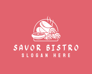 Spring Rolls Cuisine logo design