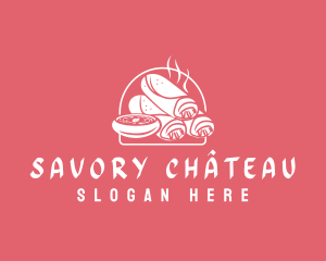 Spring Rolls Cuisine logo design