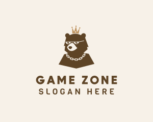 Grizzly Bear Crown logo
