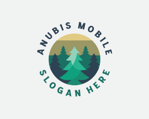 Pine Tree Forest logo design