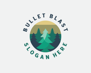 Pine Tree Forest logo design