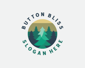 Pine Tree Forest logo design