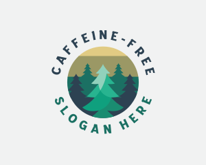 Pine Tree Forest logo design