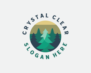 Pine Tree Forest logo design