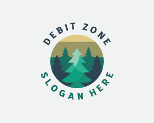 Pine Tree Forest logo design