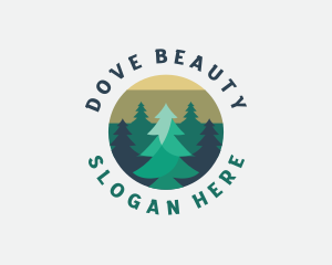 Pine Tree Forest logo design