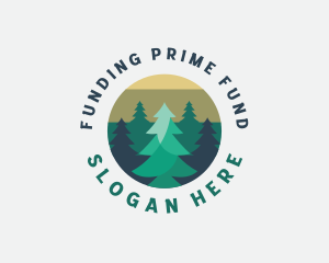 Pine Tree Forest logo design