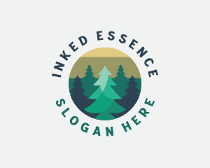 Pine Tree Forest logo design