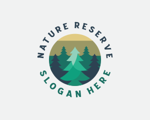 Pine Tree Forest logo design