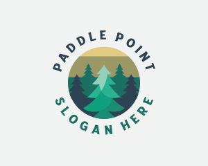 Pine Tree Forest logo design