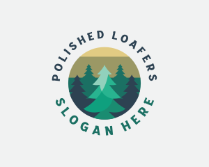 Pine Tree Forest logo design