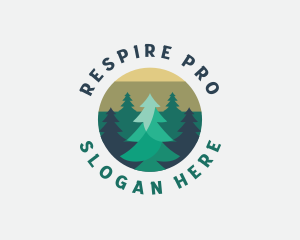 Pine Tree Forest logo design