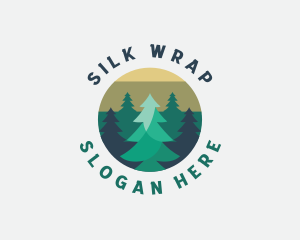 Pine Tree Forest logo design