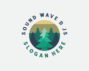 Pine Tree Forest logo design