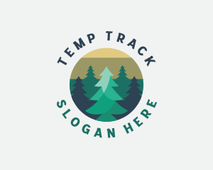 Pine Tree Forest logo design