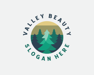 Pine Tree Forest logo design