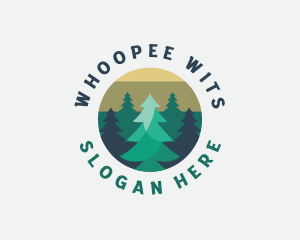 Pine Tree Forest logo design