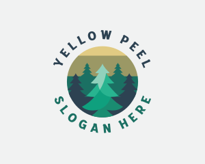 Pine Tree Forest logo design