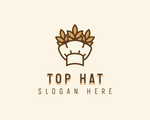 Baker Hat Wheat logo design