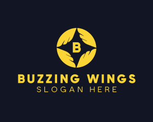 Star Bird Wings logo design