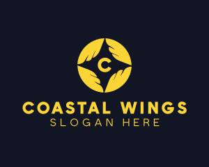 Star Bird Wings logo design