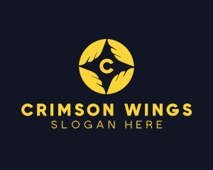 Star Bird Wings logo design