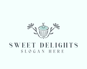 Cupcake Floral Bakery logo