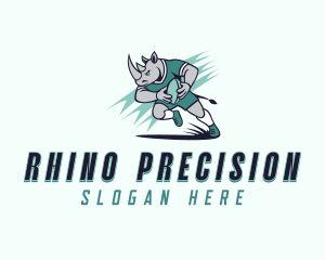 Rhino Rugby League logo design