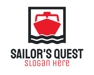 Sea Travel Boat logo design