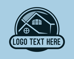 Roofing Window House logo