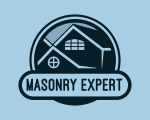 Roofing Window House logo design