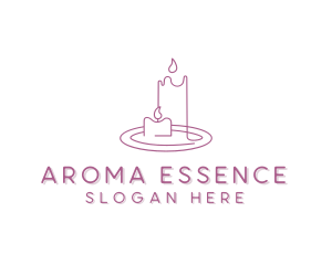 Scented Candle Decoration logo design