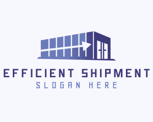 Arrow Shipping Container logo design