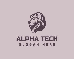 Wild Lion Animal logo design