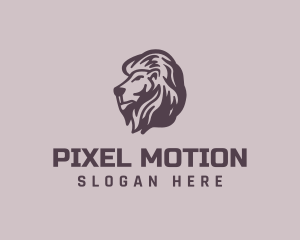 Wild Lion Animal logo design