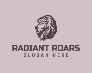 Wild Lion Animal logo design