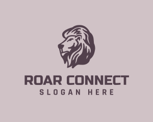 Wild Lion Animal logo design