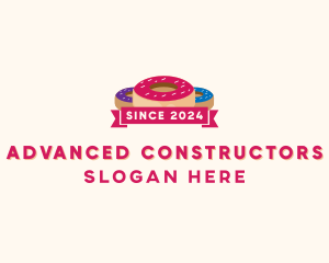 Sweet Doughnut Pastry logo design