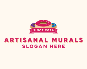 Sweet Doughnut Pastry logo design