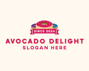 Sweet Doughnut Pastry logo design